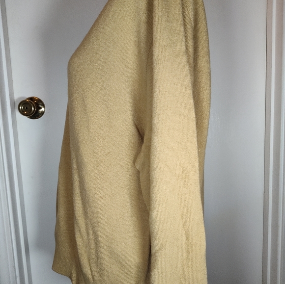 Vintage 60s Australian lambs wool v-neck sweater - Picture 6 of 9